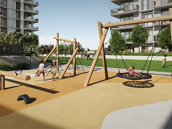 Golf Dale at Emaar South, Dubai by Emaar Propertiesجولف ديل في إعمار الجنوب، دبي من إعمار العقاريةkids play area