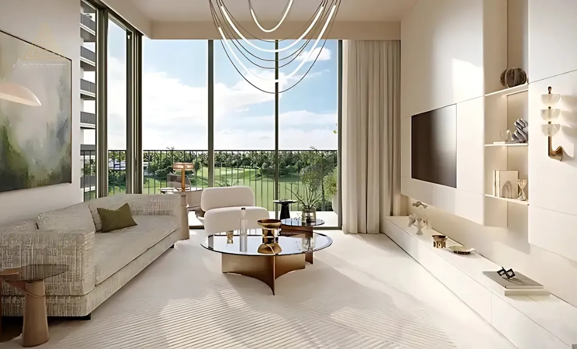 Golf Dale at Emaar South, Dubai by Emaar Propertiesجولف ديل في إعمار الجنوب، دبي من إعمار العقاريةliving area