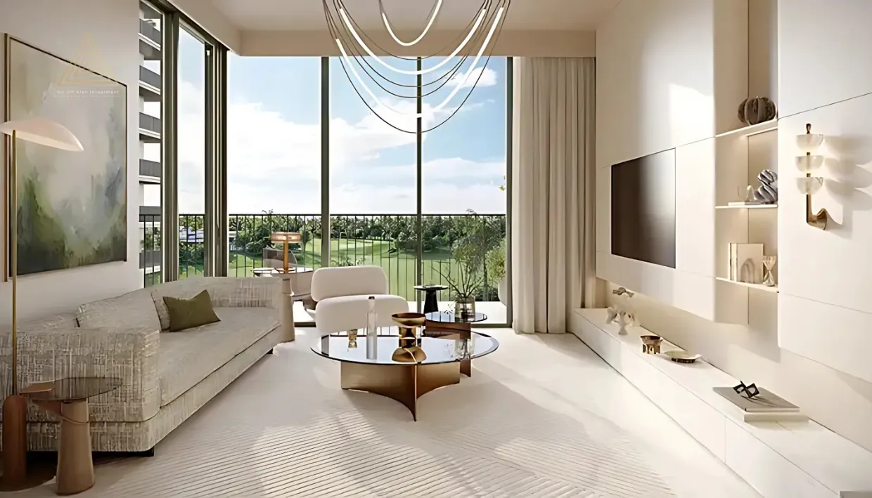Golf Dale at Emaar South, Dubai by Emaar Propertiesجولف ديل في إعمار الجنوب، دبي من إعمار العقاريةliving area