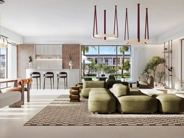 Greenville at Emaar South, Dubai by Emaar Propertiesجرينفيل في إعمار الجنوب، دبي من إعمار العقاريةliving room