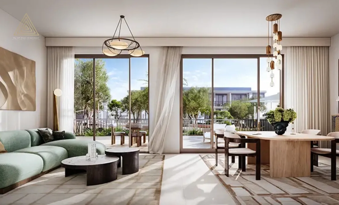 Greenville at Emaar South, Dubai by Emaar Propertiesجرينفيل في إعمار الجنوب، دبي من إعمار العقاريةliving room