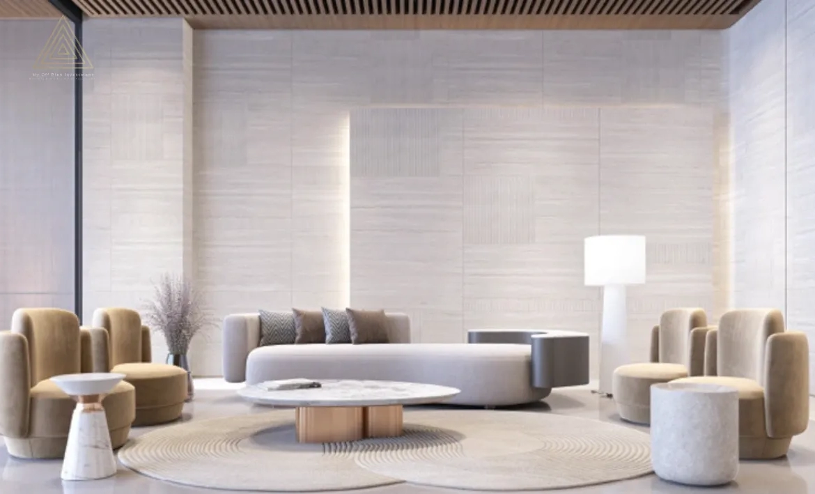Guzel Towers at JVT, Dubai by Tiger Propertiesأبراج جوزيل في قرية جميرا تراينجل، دبي من شركة تايجر العقارية living