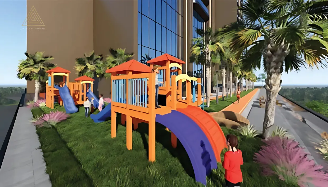 Guzel Towers at JVT, Dubai by Tiger Propertiesأبراج جوزيل في قرية جميرا تراينجل، دبي من شركة تايجر العقاريةkids play area