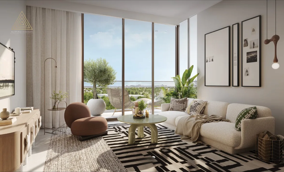 Hillsedge at Dubai Hills Estate by Emaar Propertiesهيلسيدج في دبي هيلز استيت من إعمار العقارية living room