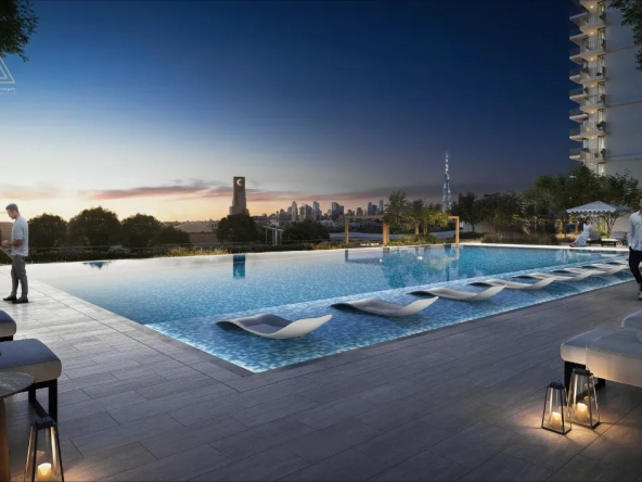Hillsedge at Dubai Hills Estate by Emaar Propertiesهيلسيدج في دبي هيلز استيت من إعمار العقارية night view