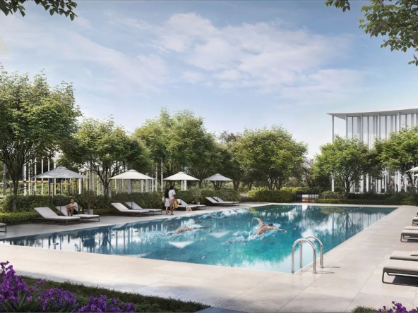 Hillsedge at Dubai Hills Estate by Emaar Propertiesهيلسيدج في دبي هيلز استيت من إعمار العقارية pool