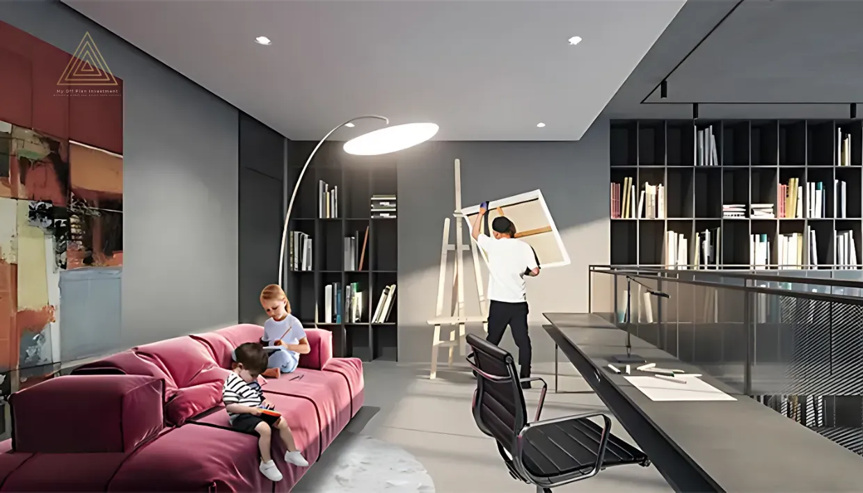 IL Teatro Residences 2 at Aljada, Sharjah by Aradaمساكن إل تياترو 2 في الجادة، الشارقة من أراداstudy
