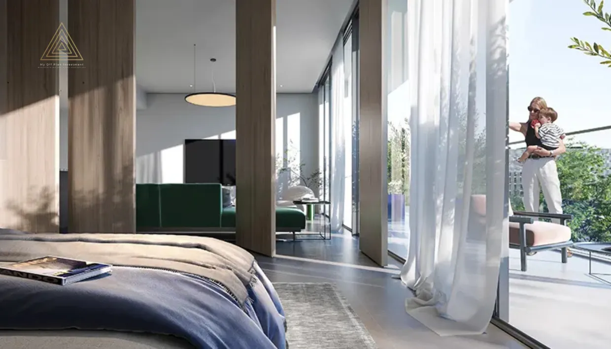 IL Teatro Residences 2 at Aljada, Sharjah by Aradaمساكن إل تياترو 2 في الجادة، الشارقة من أراداterrace