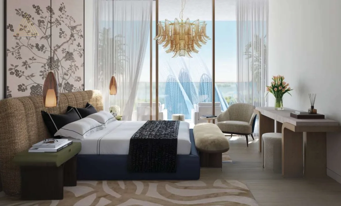 Mandarin Oriental Residences at Saadiyat Island, Abu Dhabi by Aldarماندارين أورينتال ريزيدنسز في جزيرة السعديات، أبو ظبي من الدارbedroom