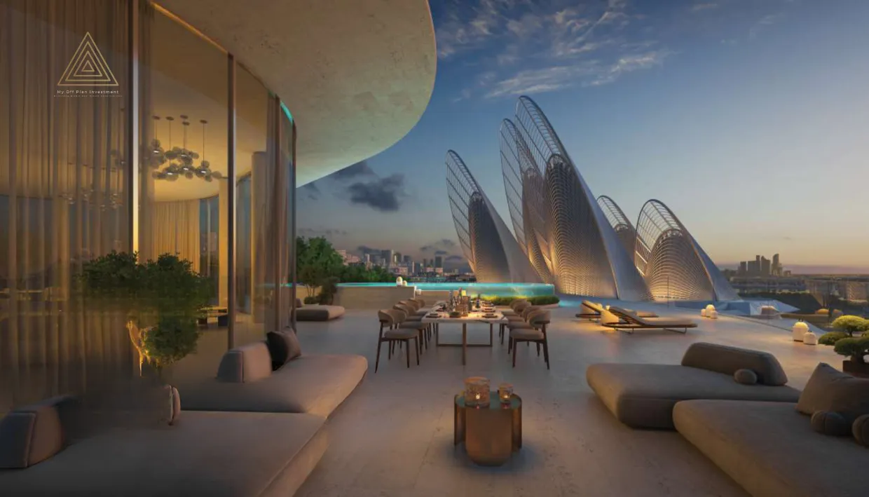 Mandarin Oriental Residences at Saadiyat Island, Abu Dhabi by Aldarماندارين أورينتال ريزيدنسز في جزيرة السعديات، أبو ظبي من الدارrooftop