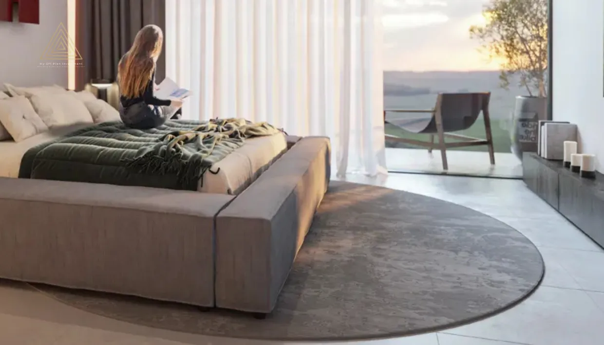 Nesba 2 at Aljada, Sharjah by Arada Developerنسبا 2 في الجادة، الشارقة من أراد للتطوير العقاريbedroom
