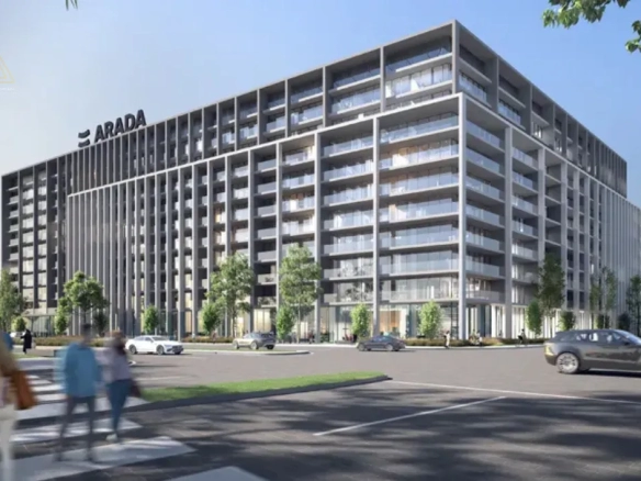 Nesba 2 at Aljada, Sharjah by Arada Developerنسبا 2 في الجادة، الشارقة من أراد للتطوير العقاريbuilding