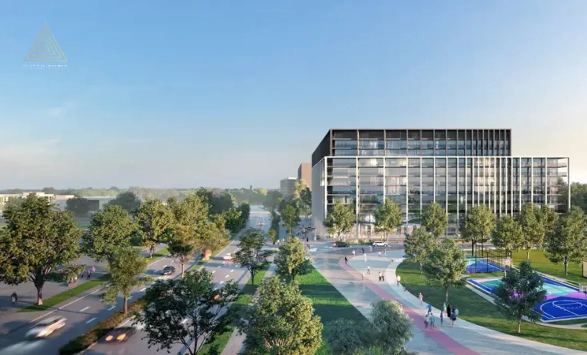 Nesba 2 at Aljada, Sharjah by Arada Developerنسبا 2 في الجادة، الشارقة من أراد للتطوير العقاريview