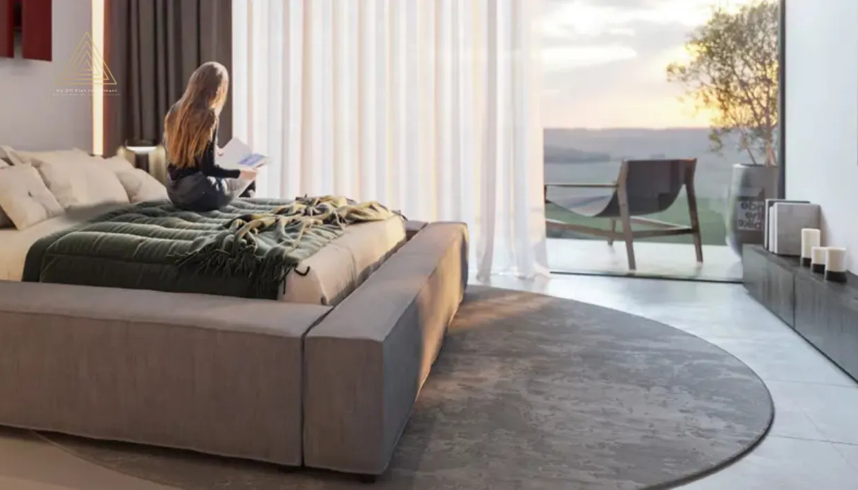 Nesba 3 at Aljada, Sharjah by Aradaنسبا 3 في الجادة، الشارقة من أراداbedroom