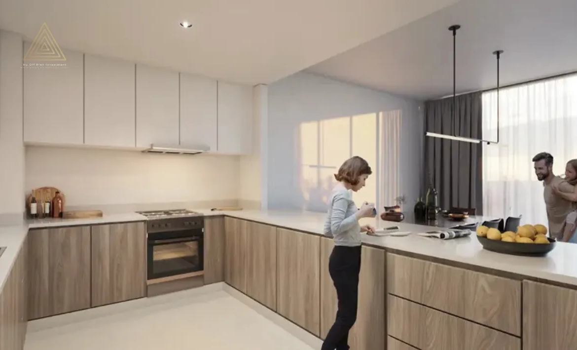 Nesba 3 at Aljada, Sharjah by Aradaنسبا 3 في الجادة، الشارقة من أراداkitchen