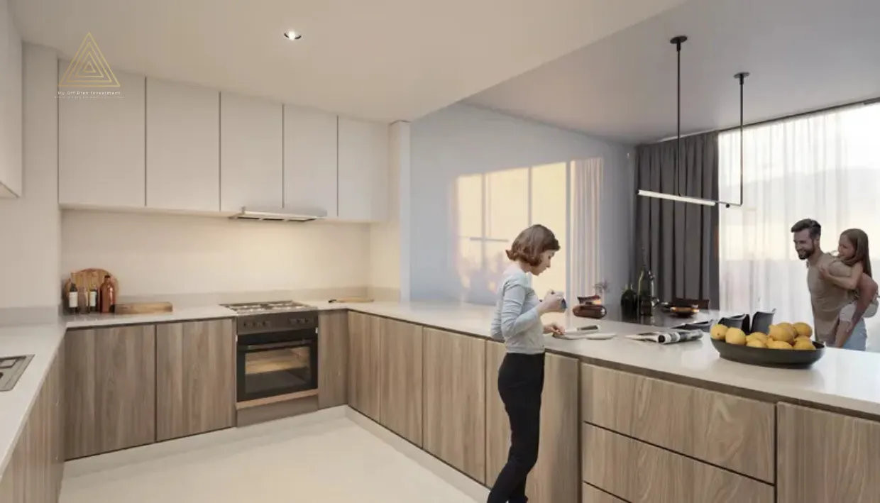 Nesba 3 at Aljada, Sharjah by Aradaنسبا 3 في الجادة، الشارقة من أراداkitchen