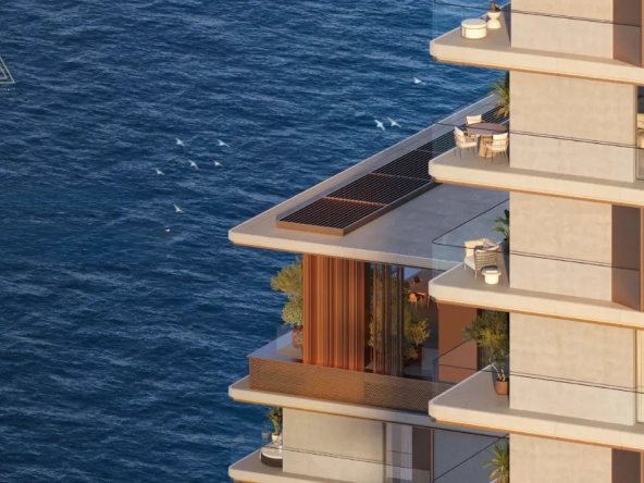 Orise by Beyond at Jumeirah Peninsula Bay - Omniyat Propertiesأوريس باي بيوند في خليج شبه جزيرة جميرا - أمنيات العقاريةbalcony