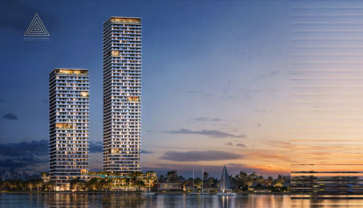 Orise by Beyond at Jumeirah Peninsula Bay - Omniyat Propertiesأوريس باي بيوند في خليج شبه جزيرة جميرا - أمنيات العقاريةbuilding