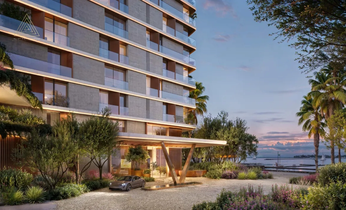 Orise by Beyond at Jumeirah Peninsula Bay - Omniyat Propertiesأوريس باي بيوند في خليج شبه جزيرة جميرا - أمنيات العقاريةentrance