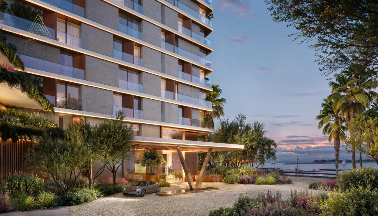 Orise by Beyond at Jumeirah Peninsula Bay - Omniyat Propertiesأوريس باي بيوند في خليج شبه جزيرة جميرا - أمنيات العقاريةentrance
