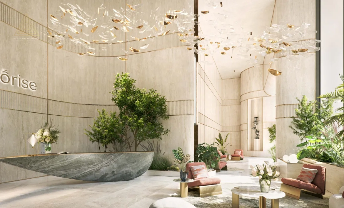 Orise by Beyond at Jumeirah Peninsula Bay - Omniyat Propertiesأوريس باي بيوند في خليج شبه جزيرة جميرا - أمنيات العقاريةlobby