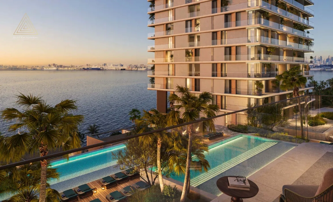 Orise by Beyond at Jumeirah Peninsula Bay - Omniyat Propertiesأوريس باي بيوند في خليج شبه جزيرة جميرا - أمنيات العقاريةpool