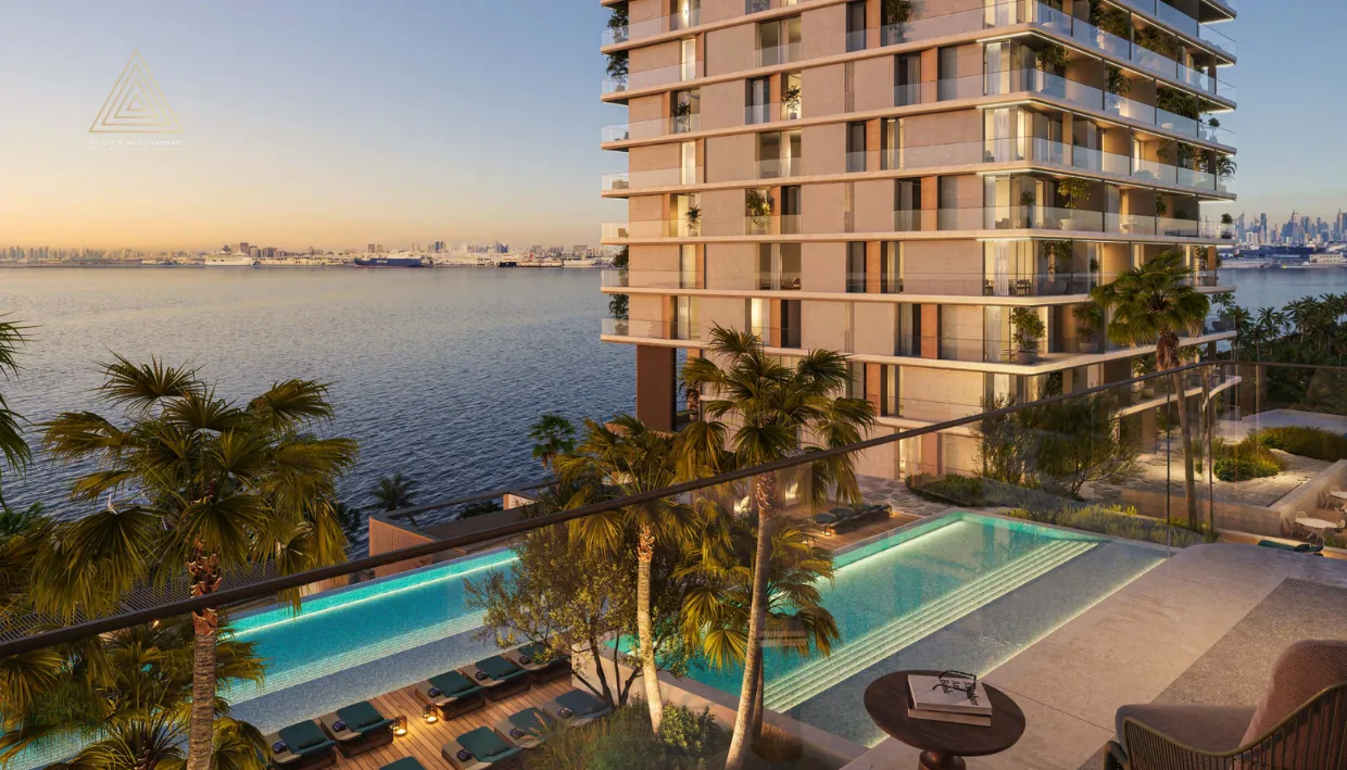 Orise by Beyond at Jumeirah Peninsula Bay - Omniyat Propertiesأوريس باي بيوند في خليج شبه جزيرة جميرا - أمنيات العقاريةpool