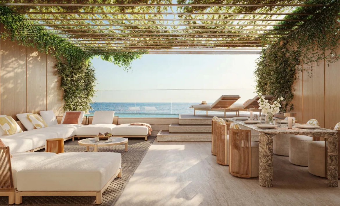 Orise by Beyond at Jumeirah Peninsula Bay - Omniyat Propertiesأوريس باي بيوند في خليج شبه جزيرة جميرا - أمنيات العقاريةterrace