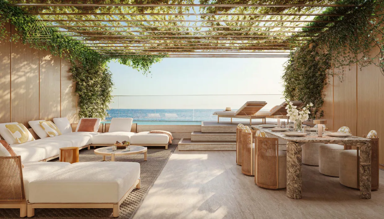 Orise by Beyond at Jumeirah Peninsula Bay - Omniyat Propertiesأوريس باي بيوند في خليج شبه جزيرة جميرا - أمنيات العقاريةterrace