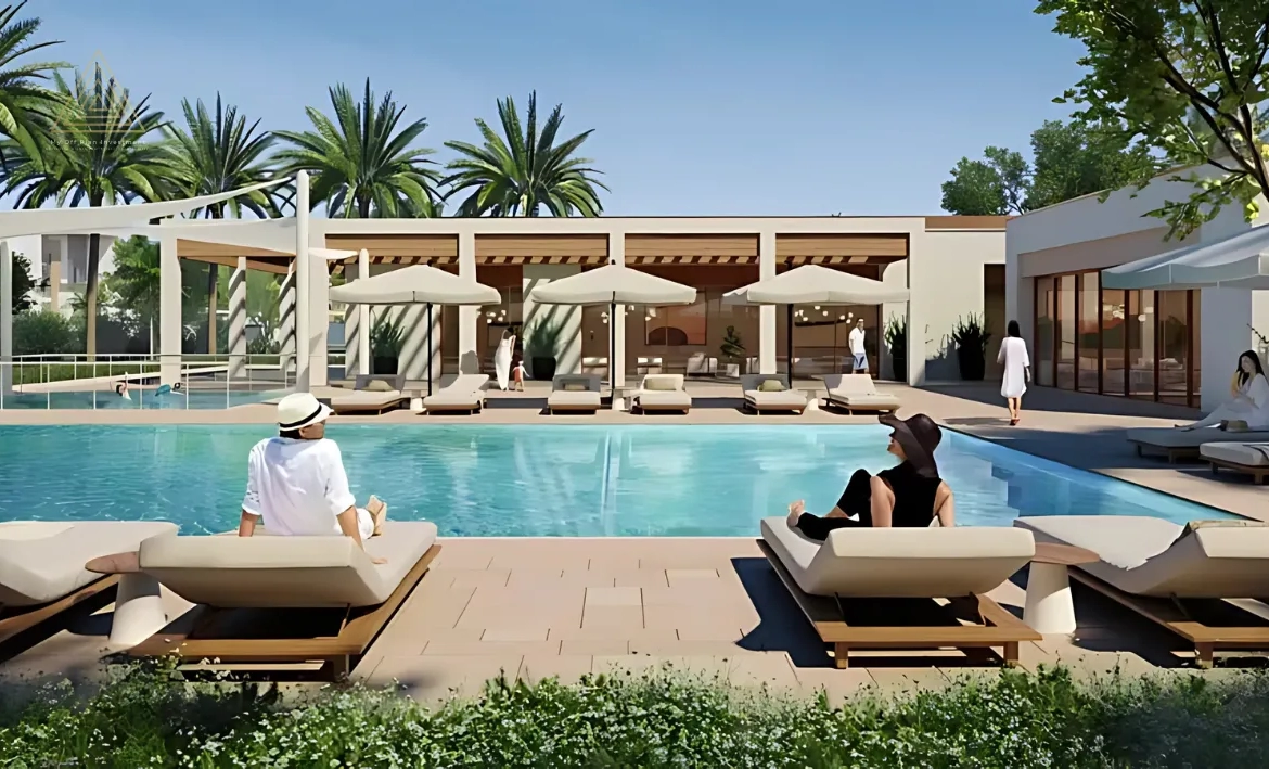 Raya Townhouses at Arabian Ranches 3 by Emaar Propertiesتاون هاوس رايا في المرابع العربية 3 من إعمار العقاريةswimming pool