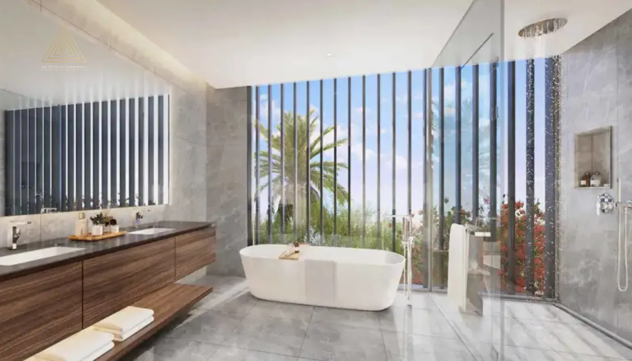 Saadiyat Lagoons at Saadiyat Island, Abu Dhabi by Aldarبحيرات السعديات في جزيرة السعديات، أبوظبي من الدارbathroom