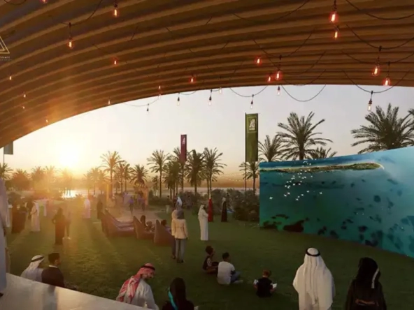 Saadiyat Lagoons at Saadiyat Island, Abu Dhabi by Aldarبحيرات السعديات في جزيرة السعديات، أبوظبي من الدارcenima