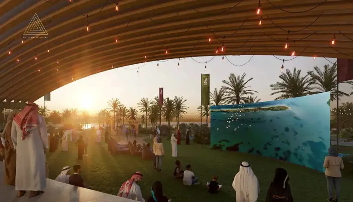 Saadiyat Lagoons at Saadiyat Island, Abu Dhabi by Aldarبحيرات السعديات في جزيرة السعديات، أبوظبي من الدارcenima