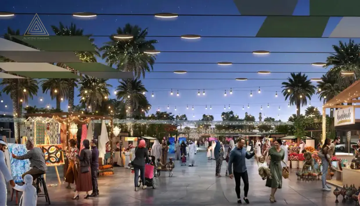 Saadiyat Lagoons at Saadiyat Island, Abu Dhabi by Aldarبحيرات السعديات في جزيرة السعديات، أبوظبي من الدارnight view