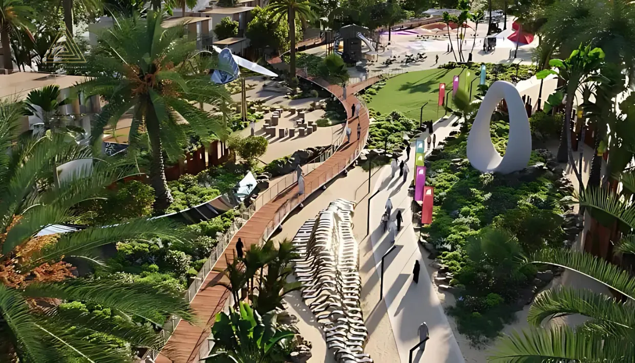 Saadiyat Lagoons at Saadiyat Island, Abu Dhabi by Aldarبحيرات السعديات في جزيرة السعديات، أبوظبي من الدارpark