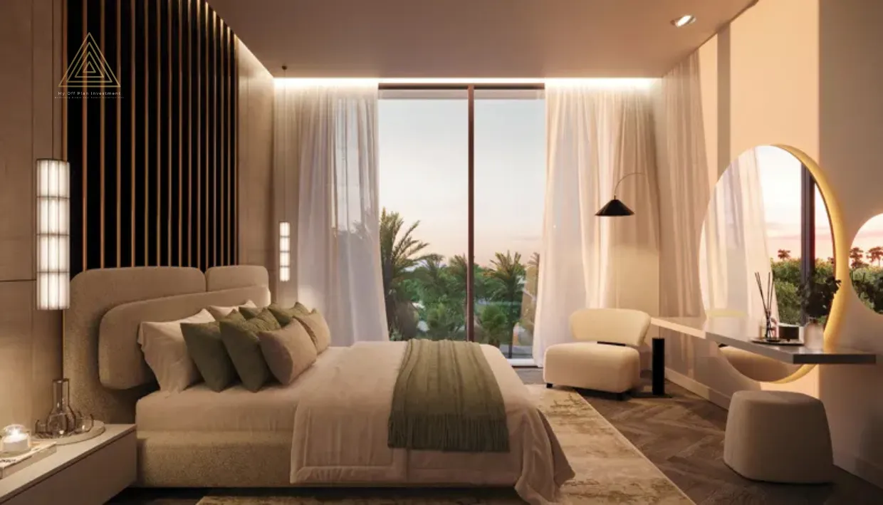 Sama Yas at Yas Park Island, Abu Dhabi by Aldar Propertiesسما ياس في جزيرة ياس بارك، أبوظبي من الدار العقاريةbedroom