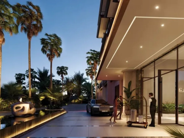 Sama Yas at Yas Park Island, Abu Dhabi by Aldar Propertiesسما ياس في جزيرة ياس بارك، أبوظبي من الدار العقاريةentrance