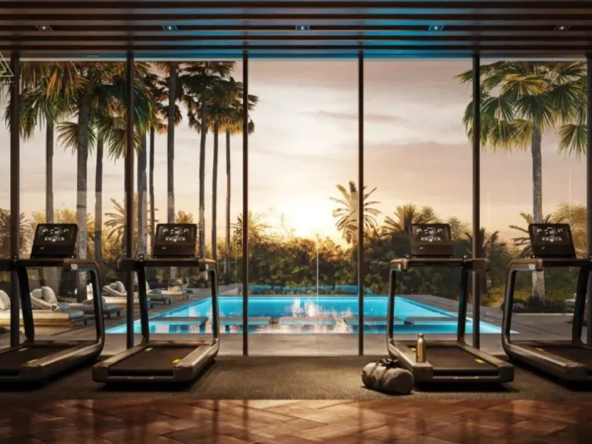 Sama Yas at Yas Park Island, Abu Dhabi by Aldar Propertiesسما ياس في جزيرة ياس بارك، أبوظبي من الدار العقاريةgym