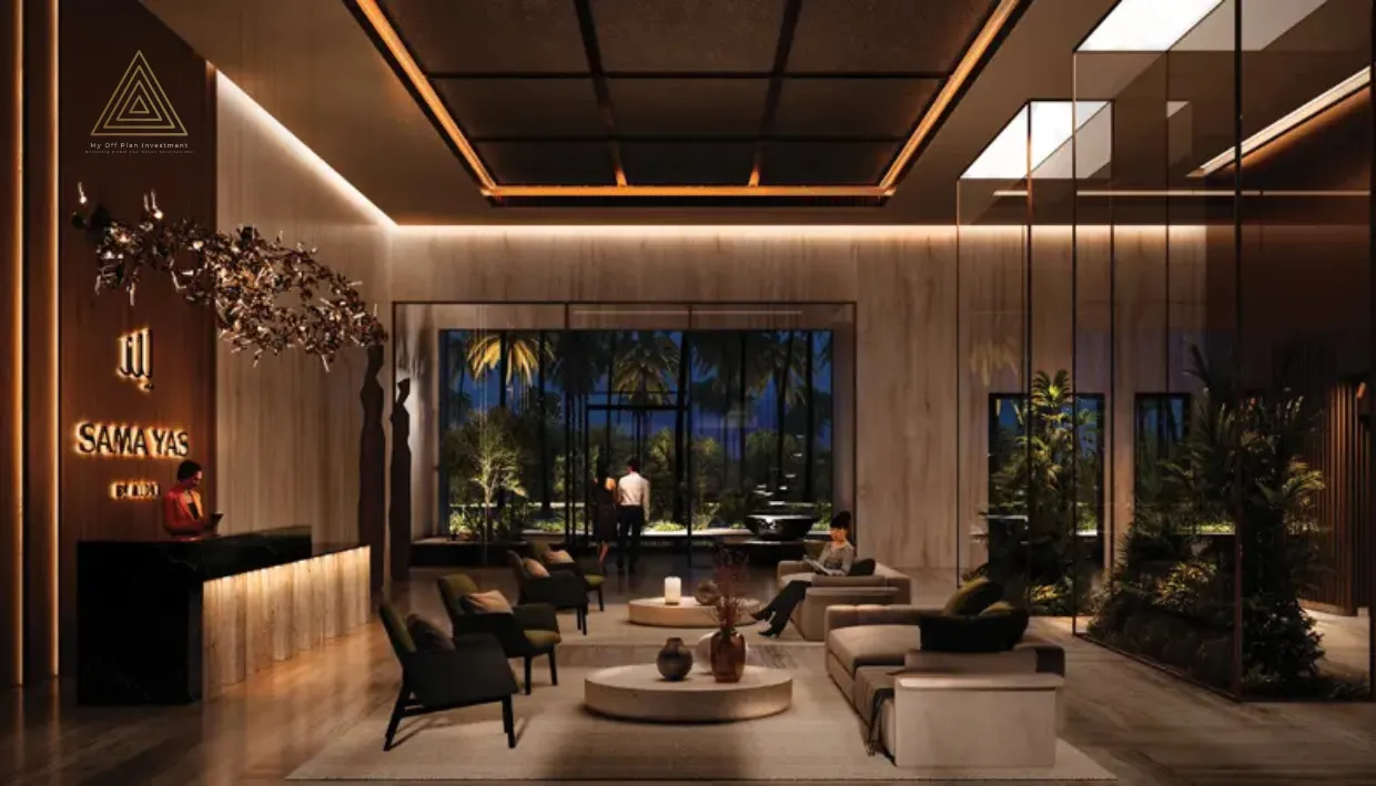 Sama Yas at Yas Park Island, Abu Dhabi by Aldar Propertiesسما ياس في جزيرة ياس بارك، أبوظبي من الدار العقاريةlobby