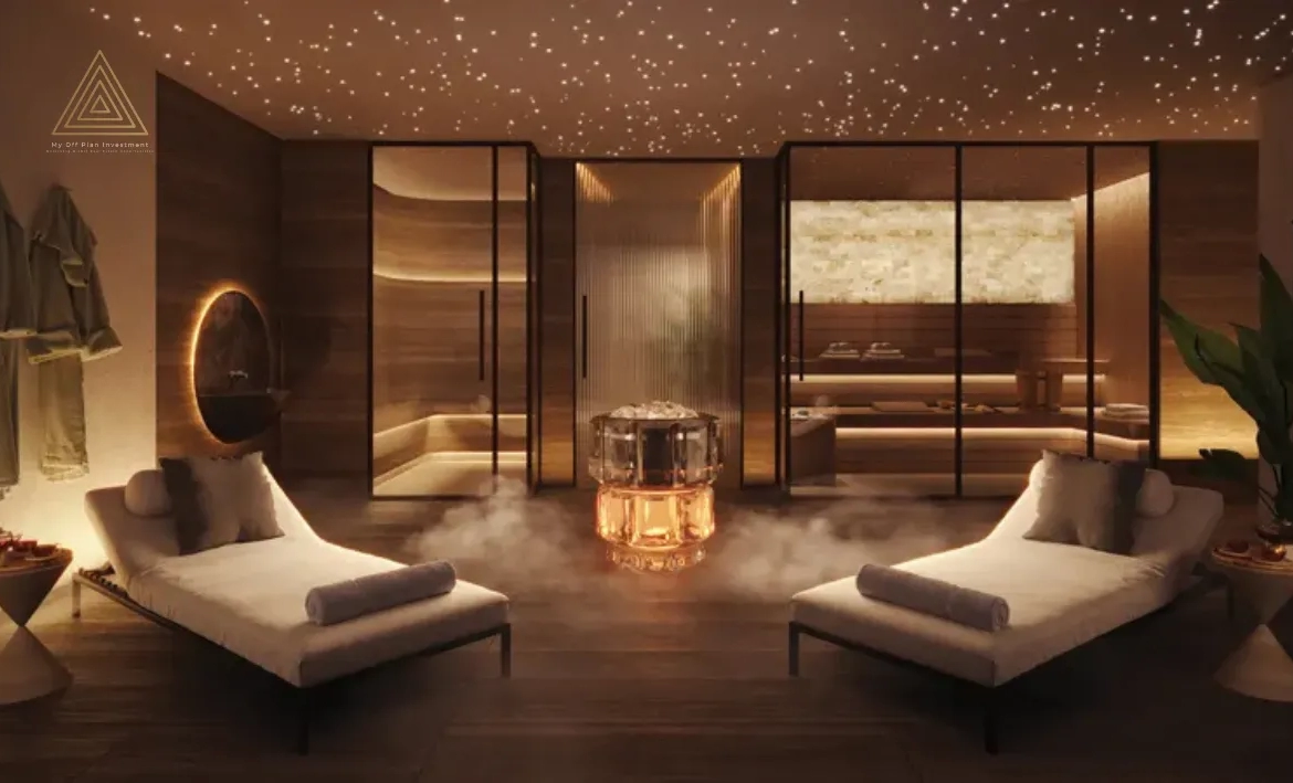 Sama Yas at Yas Park Island, Abu Dhabi by Aldar Propertiesسما ياس في جزيرة ياس بارك، أبوظبي من الدار العقاريةsteam room