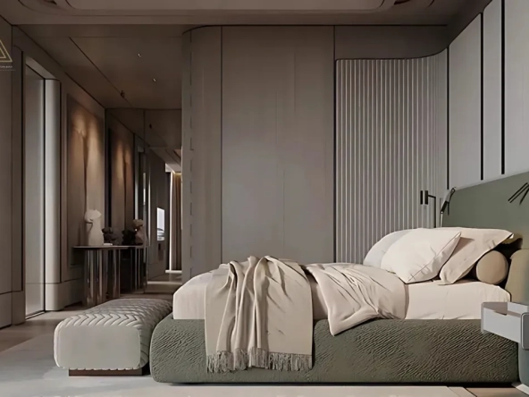The Alba Residences Dorchester Collection at Palm Jumeirah by Omniyatمجموعة ألبا ريزيدنسز دورشيستر في نخلة جميرا من أمنياتbedroom