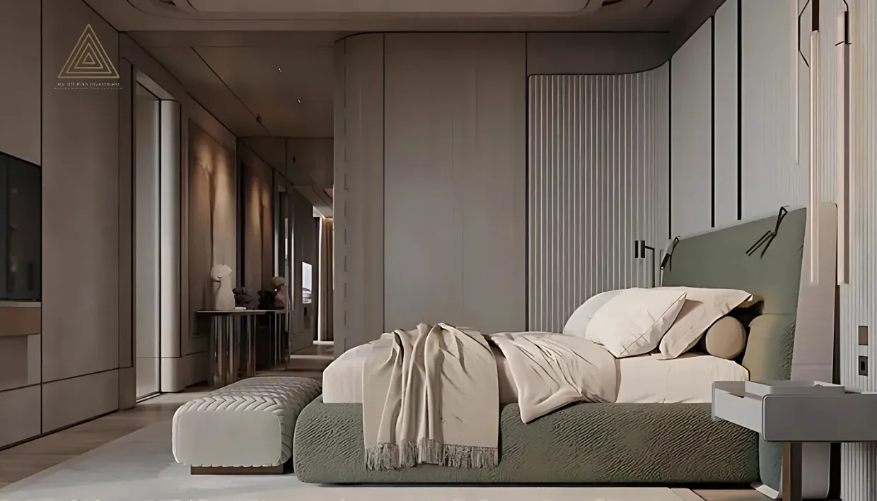 The Alba Residences Dorchester Collection at Palm Jumeirah by Omniyatمجموعة ألبا ريزيدنسز دورشيستر في نخلة جميرا من أمنياتbedroom