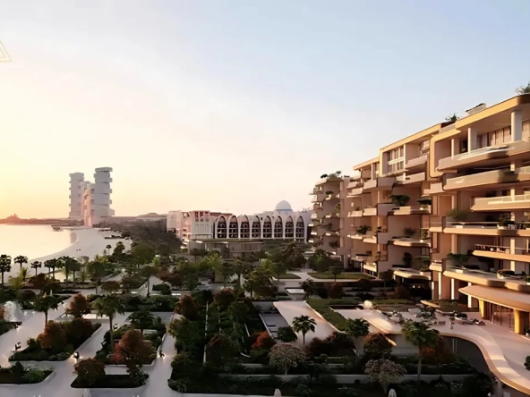 The Alba Residences Dorchester Collection at Palm Jumeirah by Omniyatمجموعة ألبا ريزيدنسز دورشيستر في نخلة جميرا من أمنياتbuilding