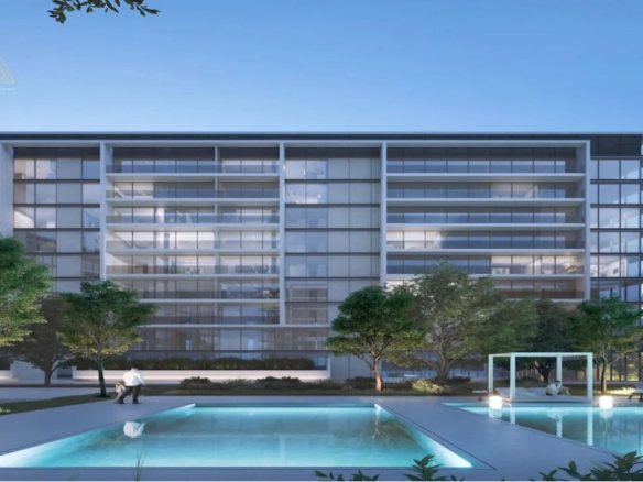 The Gate 4 at Aljada, Sharjah by Arada Developersالبوابة 4 في الجادة، الشارقة من شركة أراد للتطوير العقاريswimming pool