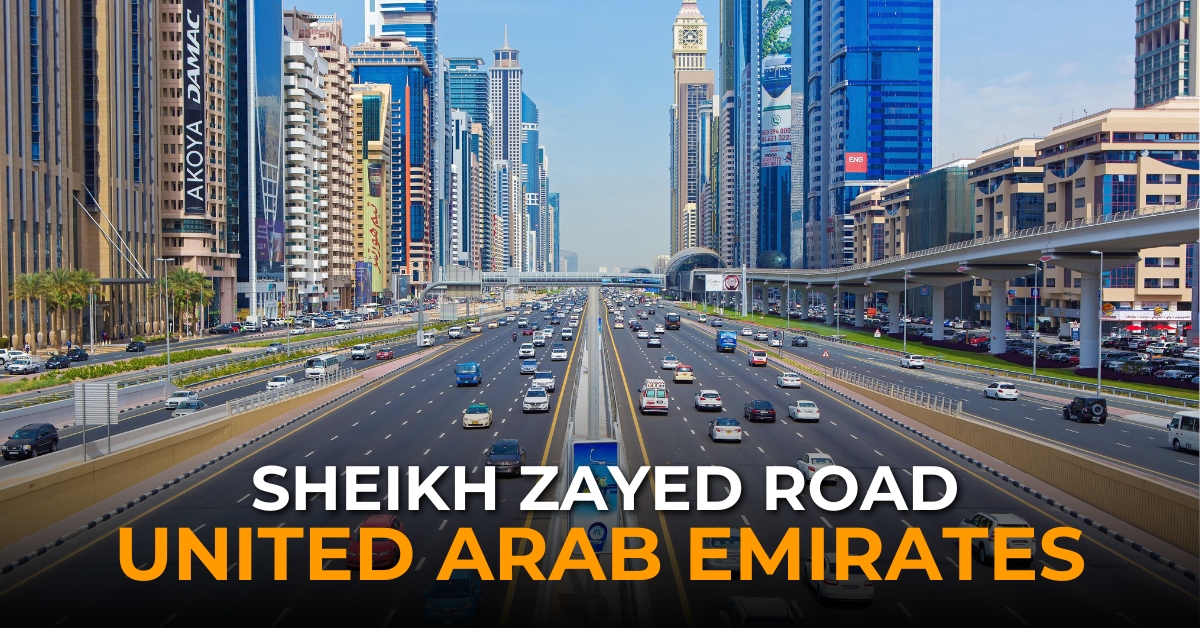 Sheikh Zayed Road UAE in 2025