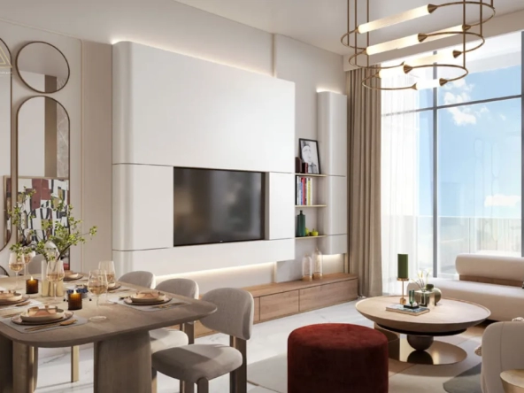 Vega Residence at Dubai Sports City by Acube Developmentsفيجا ريزيدنس في مدينة دبي الرياضية من شركة أكيوب للتطوير العقاريliving