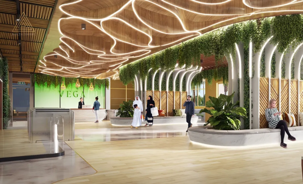 Vega Residence at Dubai Sports City by Acube Developmentsفيجا ريزيدنس في مدينة دبي الرياضية من شركة أكيوب للتطوير العقاريliving