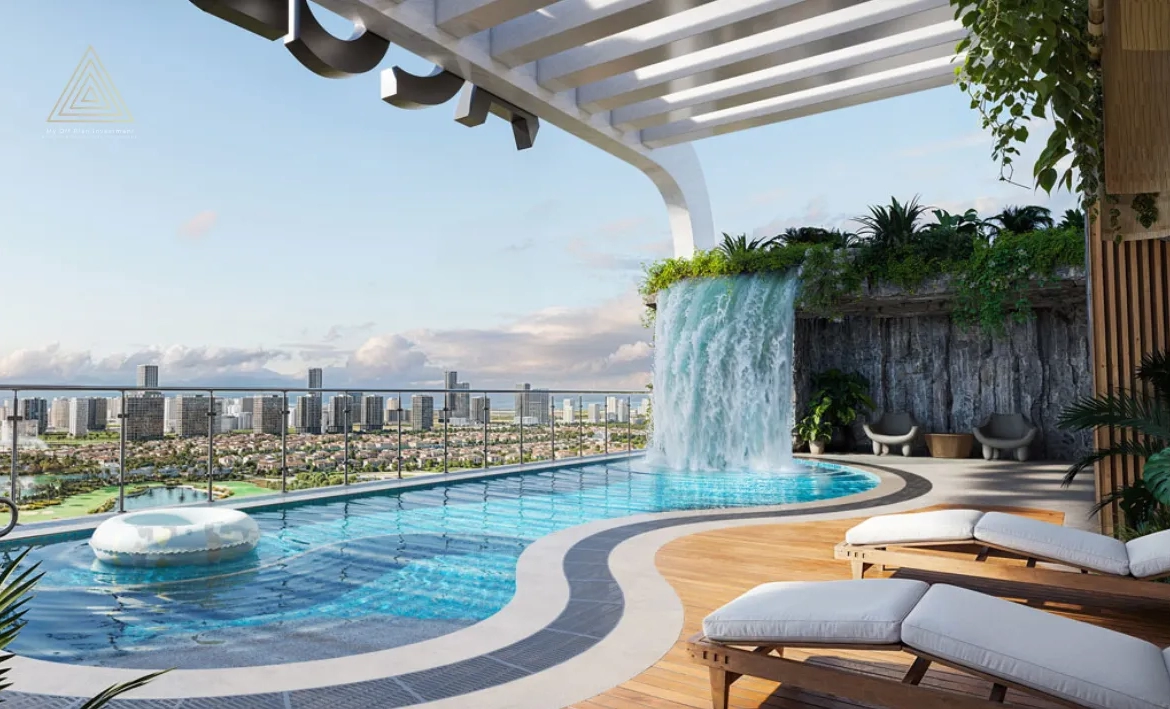 Vega Residence at Dubai Sports City by Acube Developmentsفيجا ريزيدنس في مدينة دبي الرياضية من شركة أكيوب للتطوير العقاريpool