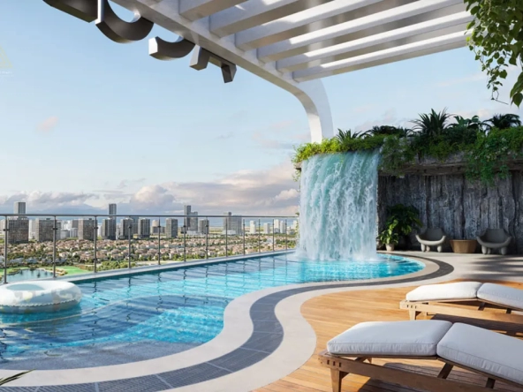 Vega Residence at Dubai Sports City by Acube Developmentsفيجا ريزيدنس في مدينة دبي الرياضية من شركة أكيوب للتطوير العقاريpool