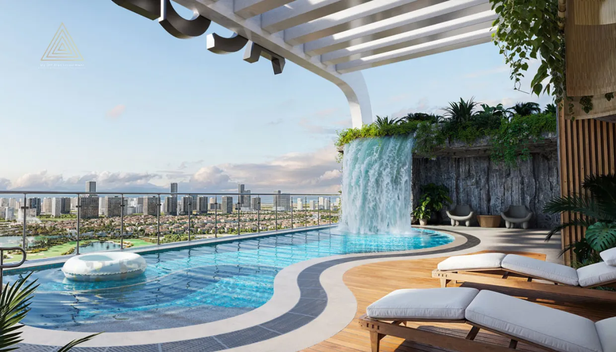 Vega Residence at Dubai Sports City by Acube Developmentsفيجا ريزيدنس في مدينة دبي الرياضية من شركة أكيوب للتطوير العقاريpool
